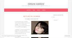 Desktop Screenshot of caroline-albanese.com